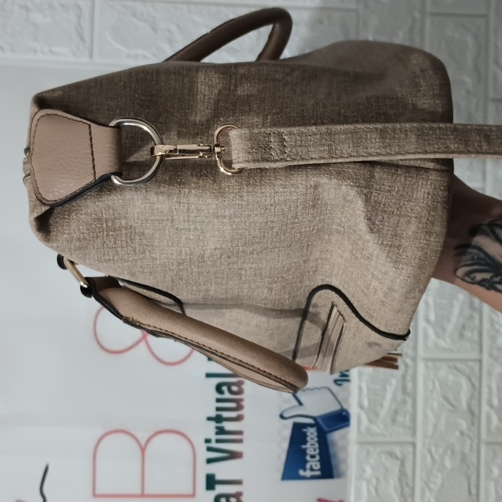 CREAM HANDBAG - Picture 4 of 13